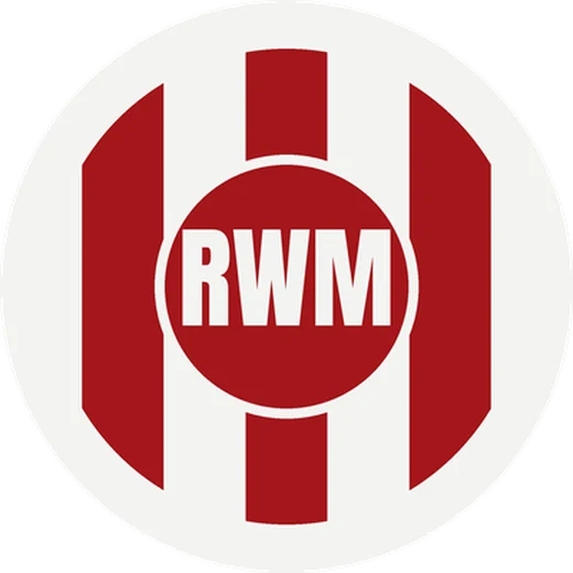 Vereinswappen des erfundenen SV Rot-Weiß Musterstadt